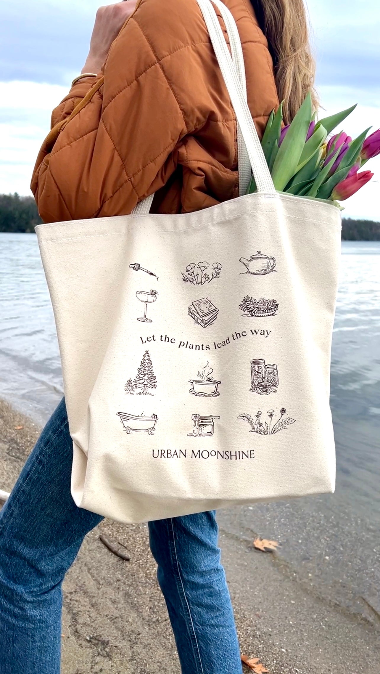 Urban Moonshine Tote Bag
