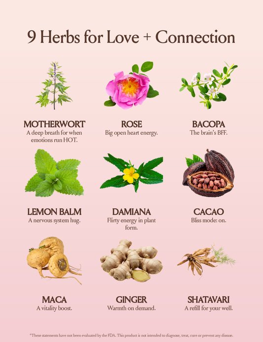 9 Herbs for Love & Connection