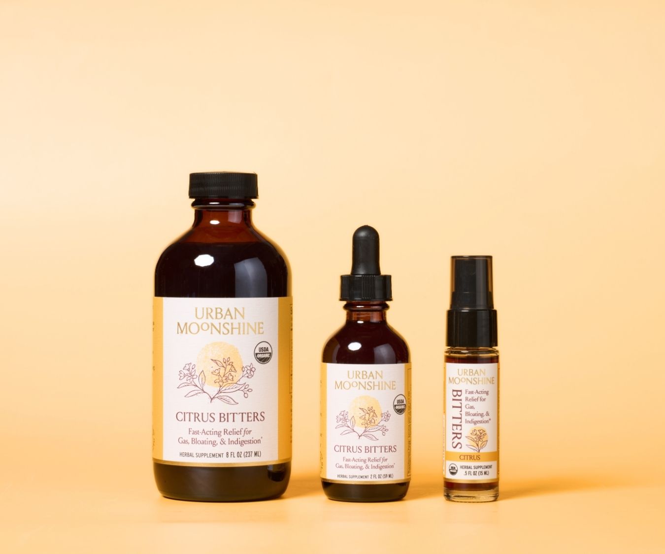 Herbal Bitters with Citrus – Natural Digestive Support – Urban