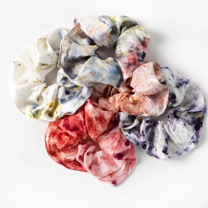 Botanical Silk Scrunchies