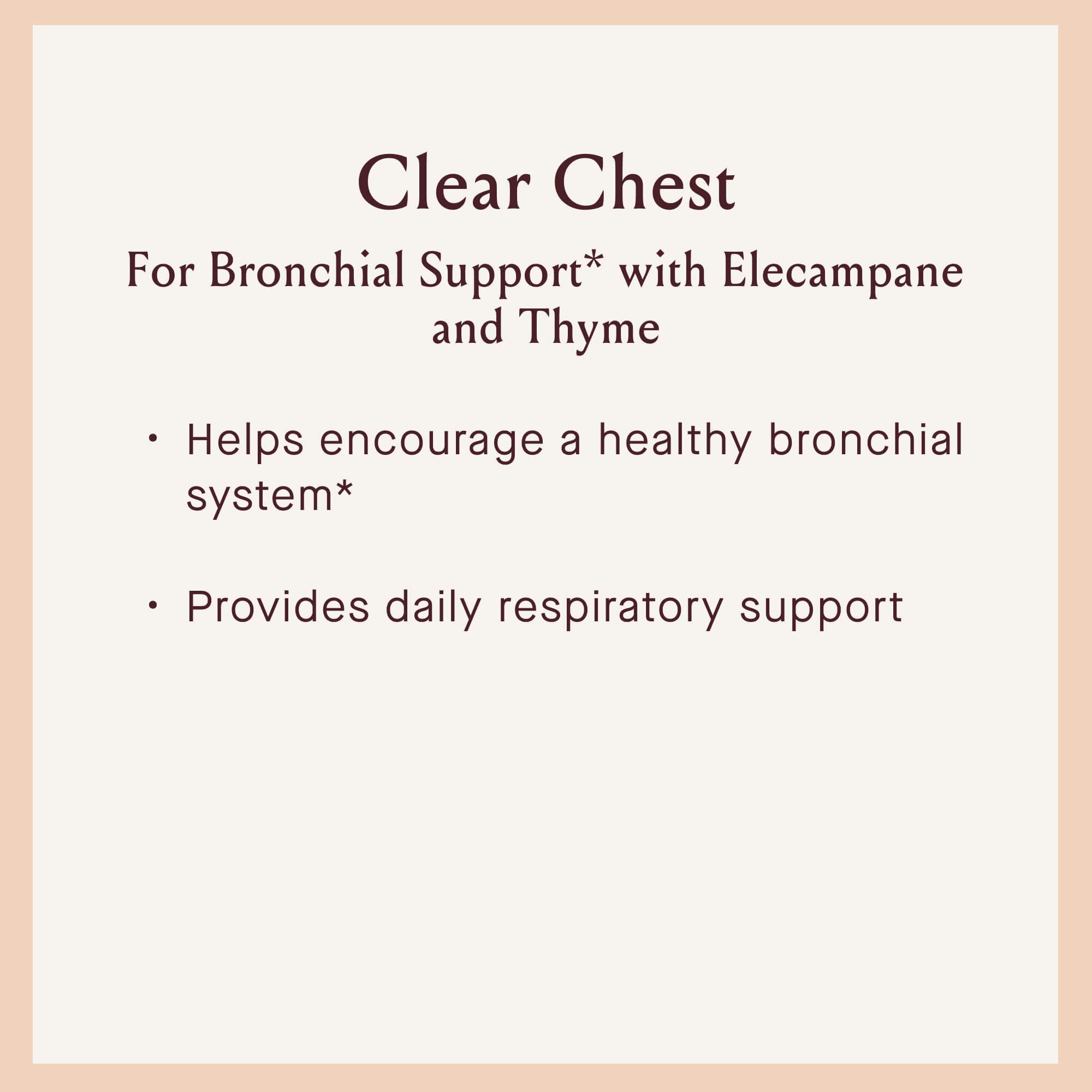 Clear Chest Herbal Syrup Urban Moonshine