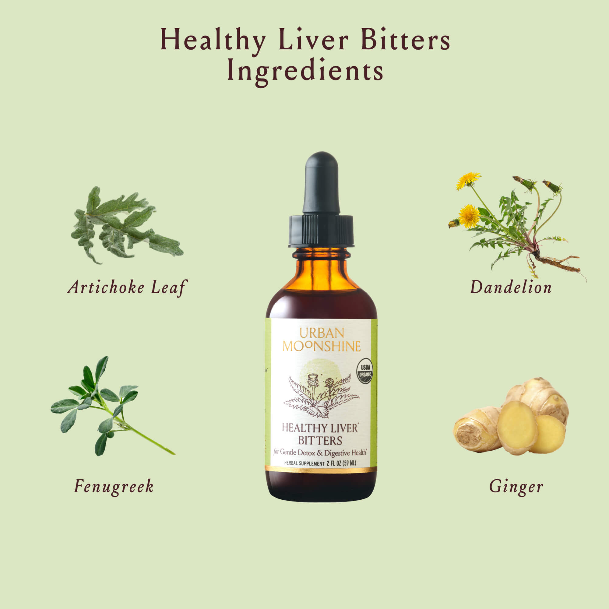 Healthy Liver Bitters Urban Moonshine