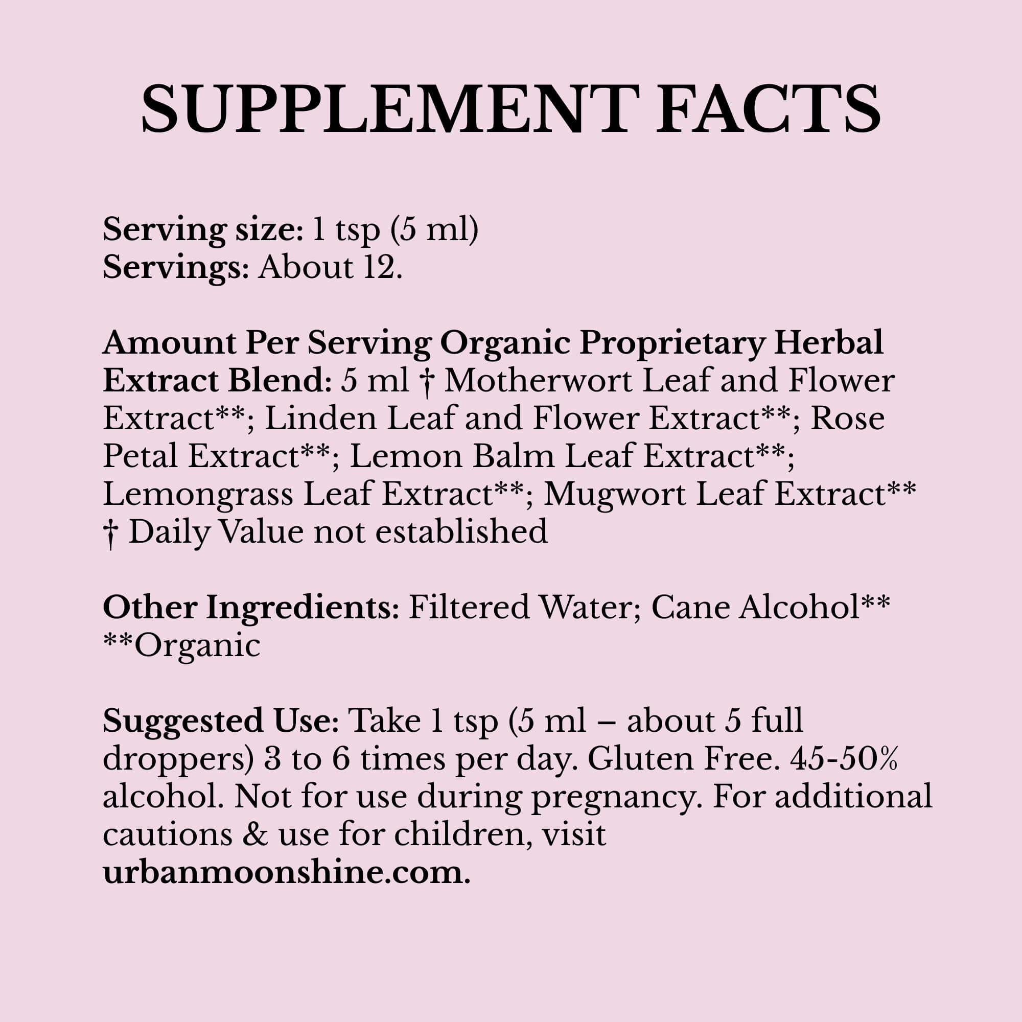 Joy Tonic Urban Moonshine